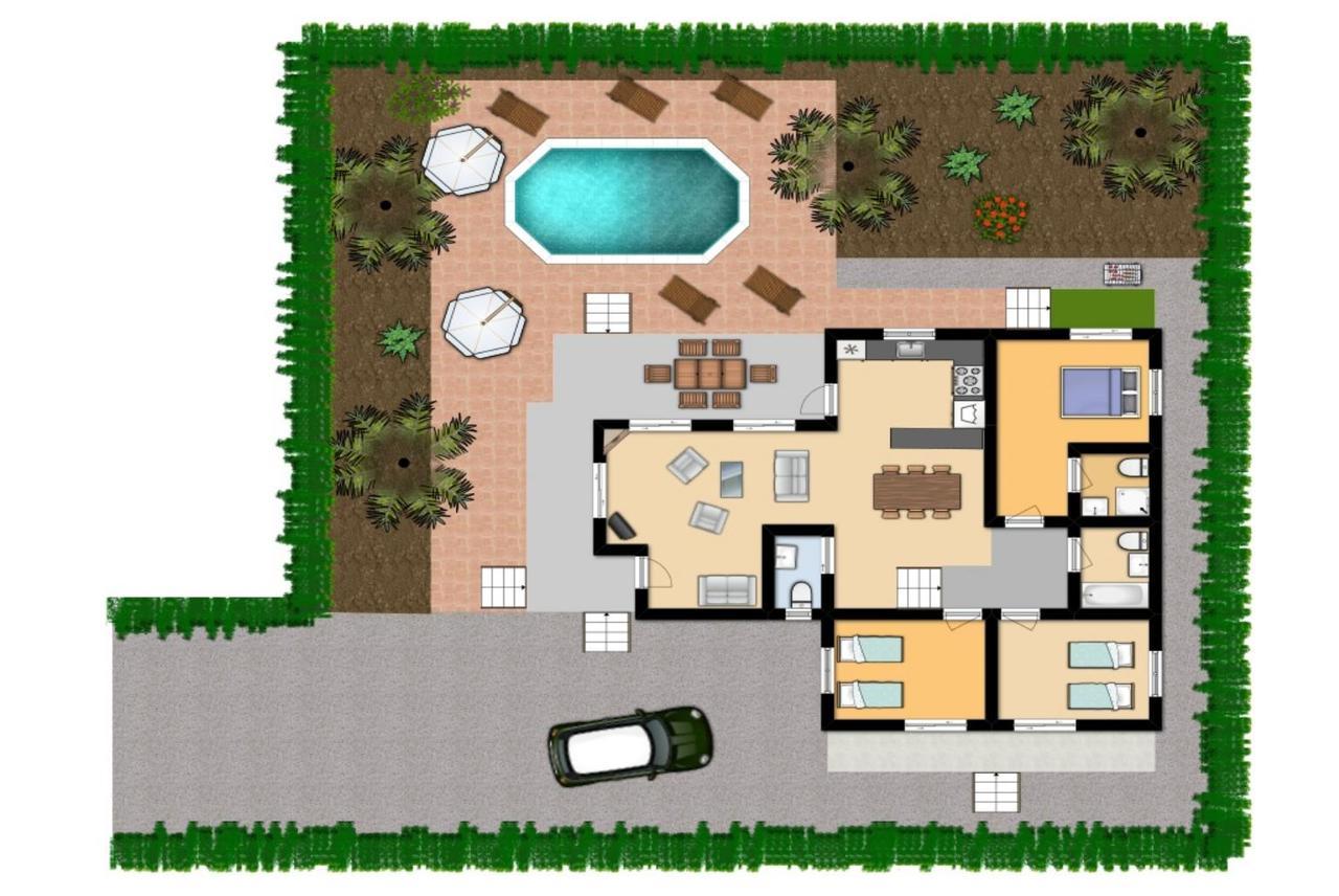 Villa Chrystalla Néo Horió Kültér fotó